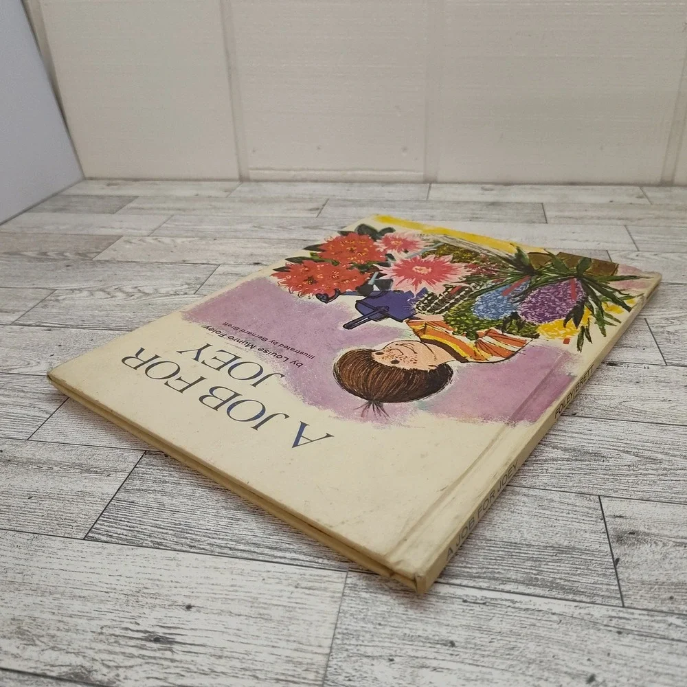 A Job For Joey by Louise Munro Foley Kids Hardcover 1970 Vtg Book Ex-Lib‎
